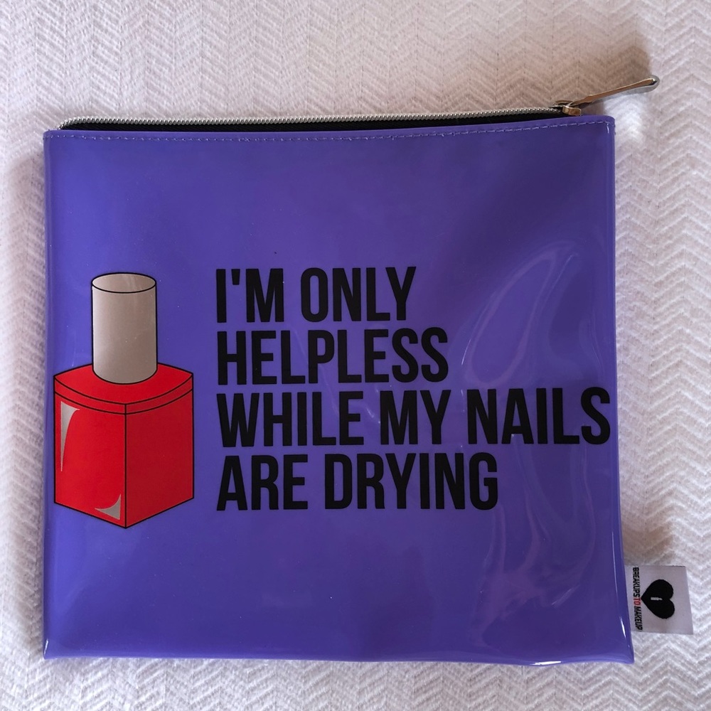 Nail polish/ makeup bag